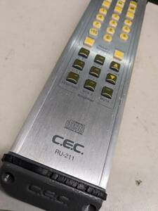 【FB-3-39】C.E.C CEC RU-211 CDプレーヤー TL1N、DA3N、AMP5300R オーディオリモコン　　動確済