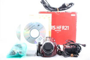 ★極上美品★キャノン CANON iVIS HF R21 ★付属品充実★#M277