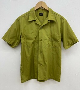 TENDERLOIN テンダーロイン プリント 半袖 開襟シャツ XS メンズ 日本製 ポケット付き コットン100% 半袖シャツ ワークシャツ