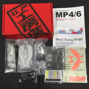1円 モデルファクトリー MP4/6 JAPAN GP 1-2finish K018-19.800 1/20スケール 組立キット 未組立 保存箱付き