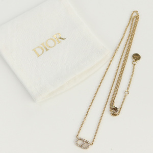 中古良品ディオールChristian Dior クレールディーリュヌ ネックレス ブランド N0717 CDLCY D301 ランク：A us-2 レディース