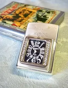 Zippo 時計付き