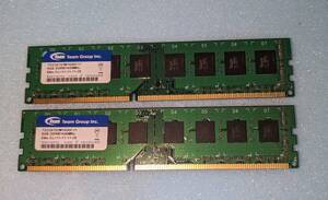 ted38192m1600c11 DDR3 SDRAM 8GB 2枚