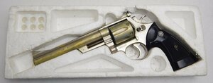 レトロ 合法金属製モデルガン☆コクサイ KOKUSAI　S＆W 44 MAGNUM マグナム☆ヘビーウェィト 1058g SMG 現状品☆E0427011