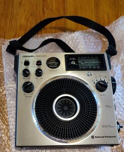 ジャンク品 National Panasonic RF-1150 COUGAR115 ラジオ アンティーク レトロ 5バンドレシーバー クーガー