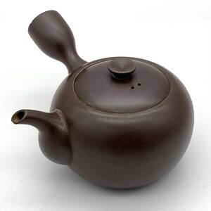 急須　萬古焼　実山　煎茶道具　（0418-10）