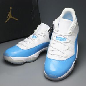 GP5741//未使用*ナイキ/NIKE*メンズUS10.5/エアジョーダン11レトロ ロー/AIR JORDAN 11 RETRO LOW/スニーカー/ローカット/靴/528895-106