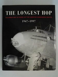 大判　カンタス航空 50周年記念　THE LONGEST HOP 1947-1997　カンガルー・ルート