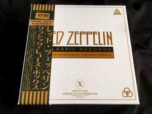 ●Led Zeppelin - クラシック・レコーズ・ボックス Classic Records : 45 RPM One Side Pressing Empress Valley プレス12CDボックス