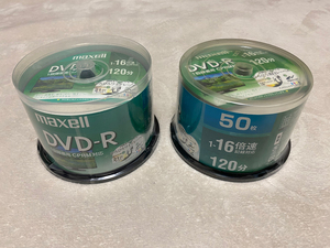 ★maxell/マクセル　DVD-R 50枚×2 (4.7GB CPRM対応)★新品未開封★送料込み★