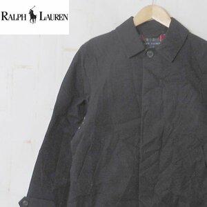 ラルフローレン RALPH LAUREN■ステンカラーコート　コットン　/インパクト21 ■11■ブラック ※NK4119262