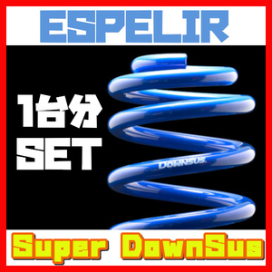 エスペリア ESPELIR スーパーダウンサス 前後 エルグランド APE50 H12/8～14/5 ESN-170