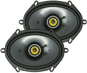 ■USA Audio■ 【最新型】Kicker CSC684 (46CSC684) 16x20cm (6x8インチ) Max.225W CSシリーズ キッカー