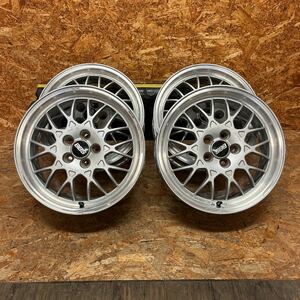 希少サイズ☆BBS☆鍛造☆RG☆6.5J+55☆プリウス　シエンタ　86　レガシィ　インプレッサ　BRZ　走り屋　JDM