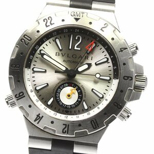 ブルガリ BVLGARI GMT40S ディアゴノ GMT クロノグラフ 自動巻き メンズ _782175