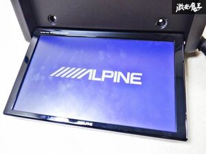 保証付 通電OK ALPINE アルパイン 10.2インチ 天井 フリップダウンモニター TMX-R3000B 棚E5