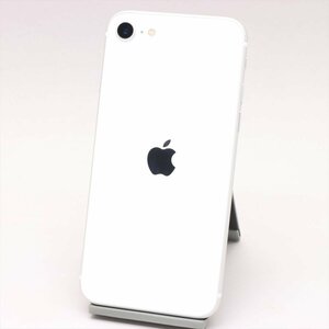 Apple iPhoneSE 128GB (第2世代) White A2296 MXD12J/A バッテリ81% ■SIMフリー★Joshin1468【1円開始・送料無料】