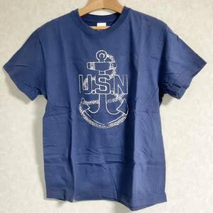 United Athle　Tシャツ　USN /ネイビー/ホワイト　サイズM　　W018