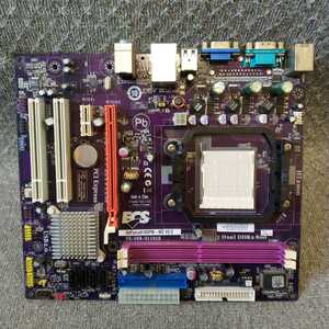 岐阜 即日発 速達可 ★ マザーボード ECS GeForce6100PM-M2 (V3.0) DDR2 AM2+ AM3 等対応 ★ BIOS起動確認済 M788