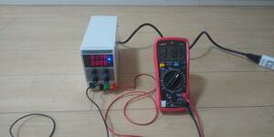 1 中古 送料無料小型直流安定化電源 0-30V 0-5A 可変デジタル表示 スイッチング電源 AC/DC コンバーター 電圧/電流出力調整可能