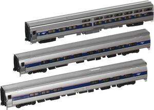 KATO USA 鉄道模型製品 Amfleet と Viewliner Intercity Express Phase VI 本棚セット 3 ユニットセットn206