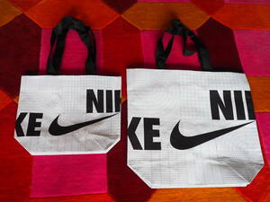 送料185円～★新品◆NIKE◆ナイキ◆肩から掛けれる◆エコバッグ◆S＋Mサイズ◆2枚SET