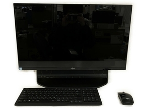 【動作保証】 FUJITSU ESPRIMO FMVF90A3B 一体型 デスクトップ パソコン i7 6700HQ 8GB HDD 3TB 27インチ FHD Win 11 中古 T8681814