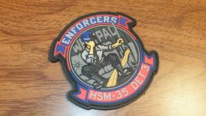 【HSM-35】Magicians 米海軍ノースアイランド基地 DET-3 US Navy マジシャンズ カリフォルニア サンディエゴ ベルクロラバーパッチ USN