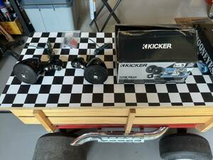KICKER 40PSM32 2Ω 3インチ フルレンジ防水ミニスピーカー　水上バイク　マリン　バイク　キッカー