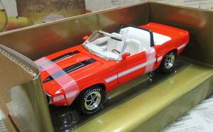 ★絶版*世界2500台*Ertl/GMP*1/18*1970 Ford Mustang Shelby GT-500 レッド