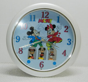 美品 レア Disney ディズニー ミッキー ミニー ドナルド 時計