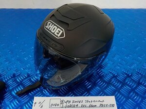 D285●〇★（8）中古　SHOEI　ジェットヘルメット　J-FORCE4　XXL　63㎝　PSCマーク付き　5-11/6（こ）