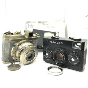 【レトロカメラまとめ！】Rollei ローライ 35S E15B/ジャンク品 ARSEN 【2615390-1/280/rgmry】