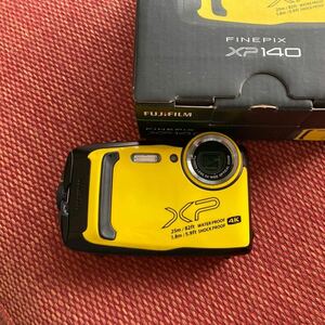 FinePix XP140 （イエロー）FUJIFILM コンパクトデジタルカメラ 防水 