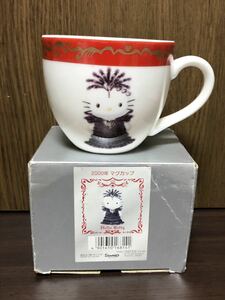 箱付き SANRIO HELLO KITTY サンリオ ハローキティ 2000年 ミレニアム記念 マグカップ マグ コップ タンブラー ドレス MADE IN JAPAN 日本