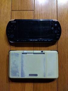 PSP-3000本体＋初代DS本体☆計2台セット☆送料520円（追跡番号あり）ジャンク扱いで。