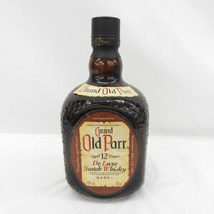 1円～【未開栓】Grand Old Parr グランド オールドパー 12年 デラックス スコッチ ウイスキー 750ml 43% 11544336 0430