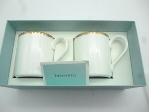 TIFFANY&Co.(ティファニー) マグカップ ゴールドバンド 未使用品