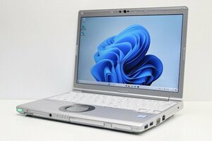 1円スタート ノートパソコン Windows11 Panasonic レッツノート CF-SV7 DVDマルチ 第8世代 Core i5 SSD256GB メモリ8GB Windows10 カメラ