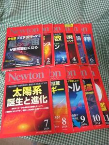 Newton ニュートン 2011年1-11月号 11冊セット