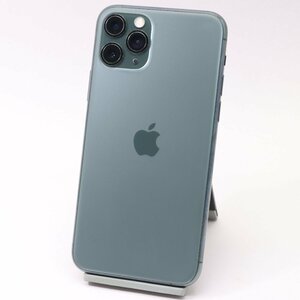 Apple iPhone11 Pro 256GB Midnight Green A2215 MWCC2J/A バッテリ71% ■ソフトバンク★Joshin1765【1円開始・送料無料】