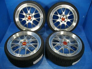 【H】BBS LM-R LM318 20インチ 8.5J +43 5H PCD114.3 NITTO NEO GEN 245/30R20 2022年/23年製(未使用) クラウン マークX など