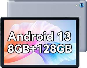 タブレット 10 インチ Android 13 オクタコアタブレット, 8GB(4+4拡張) + 128GB(TF 1TB拡張可能) 5.0, 5G+2.4G WIFI, 5MP+8MPSKU120