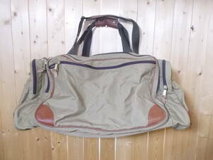 a319◆ヴィンテージ L.L.Bean ボストンバッグ◆エルエルビーン ショルダーバッグ 大容量 古着 ビンテージ 1980s 古着屋 6C