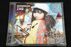 初回限定盤マキシシングルCD+帯/ ZAQ【OVERDRIVER】RAIL WARS！エンディング/TOGARE.Make It Glitter/DVD付