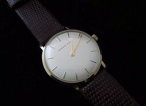 ティファニー　1960年代　14Kゴールドレディース腕時計 ほぼ新品