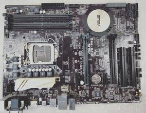 【中古パーツ】BIOS確認のみ、ASUS H170-PRO マザーボード ＩＯパネル付 LGA1151 ■MB2222