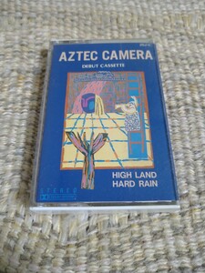 【国内盤カセット】☆アズテック・カメラAztec Camera／High Land Hard Rain☆☆ライナー=鈴木慶一（ムーンライダーズ）