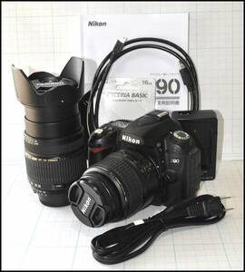 ☆動作品 Nikon D90＋AF-S DX NIKKOR 18-55mm f/3.5-5.6GⅡ ED＋TAMRON AF ASPHERICAL XR Di LD IF 28-300mm 1:3.5-6.3 MACRO Φ62