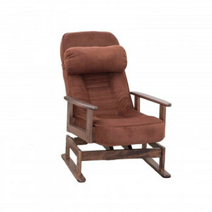 折りたたみ式　木肘回転高座椅子　SP-823R(C-01)　BR /a